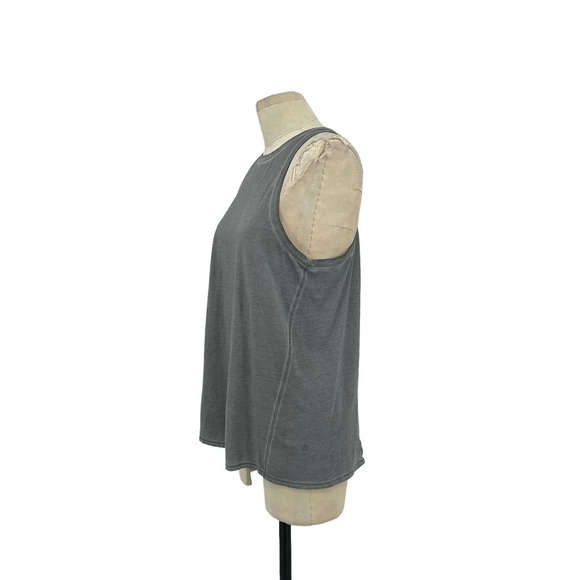 Lululemon All Tied Up Tank *Wash Sublimado Pigment Dye Asphalt Grey Size 6 - Picture 5 of 7